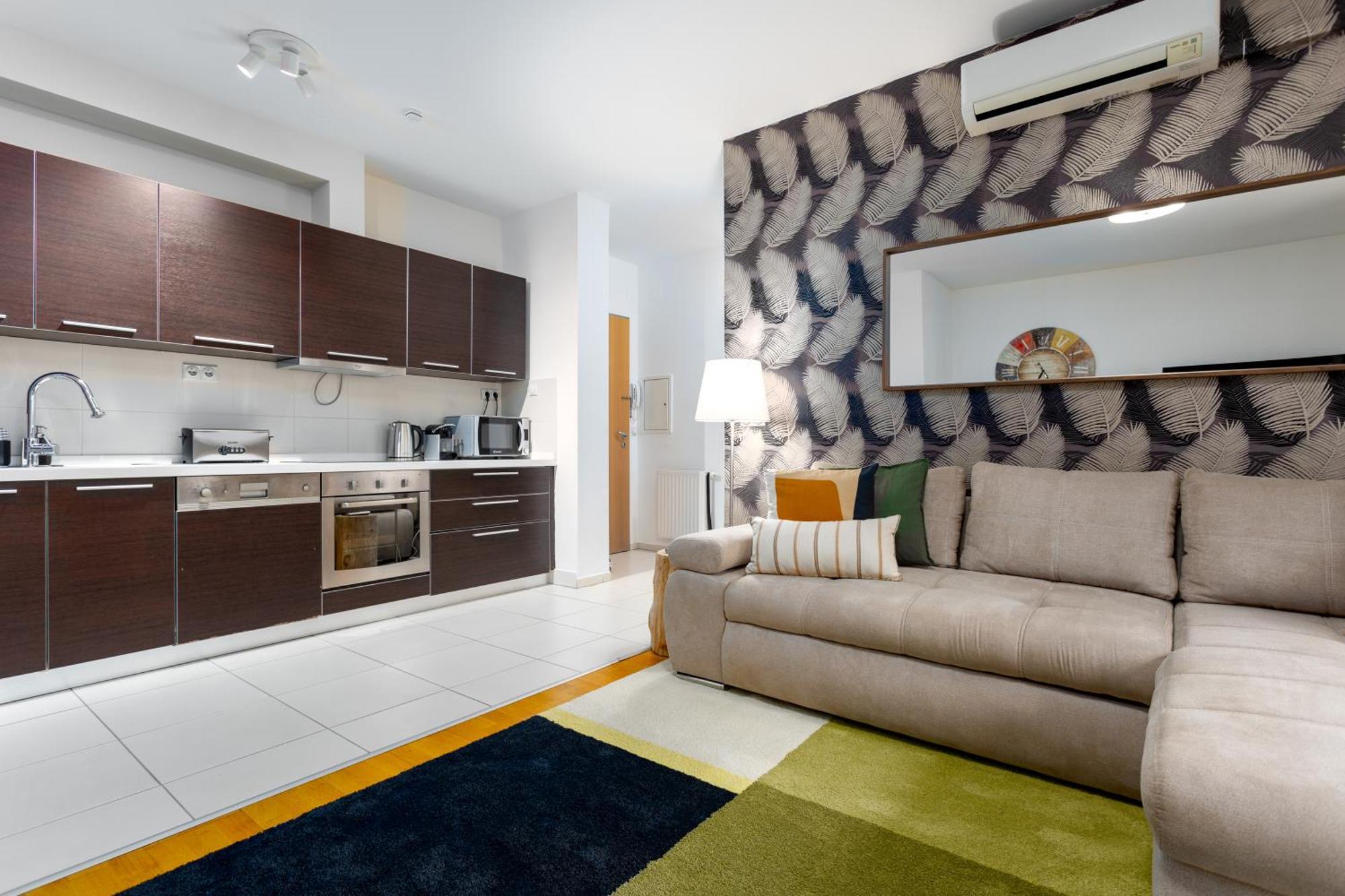 Ferienwohnung Urban Oasis With Free Parking Budapest Exterior foto